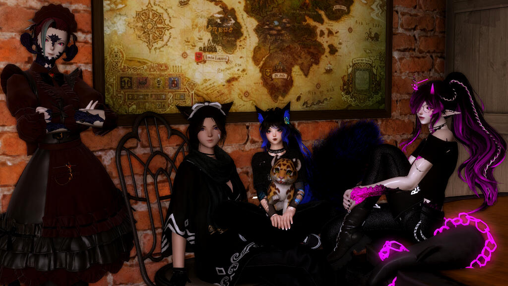 An image containing Kanade Arai, B'lu Poison, Elizabeth Grimthane and Mika Polaris by B'lu Poison